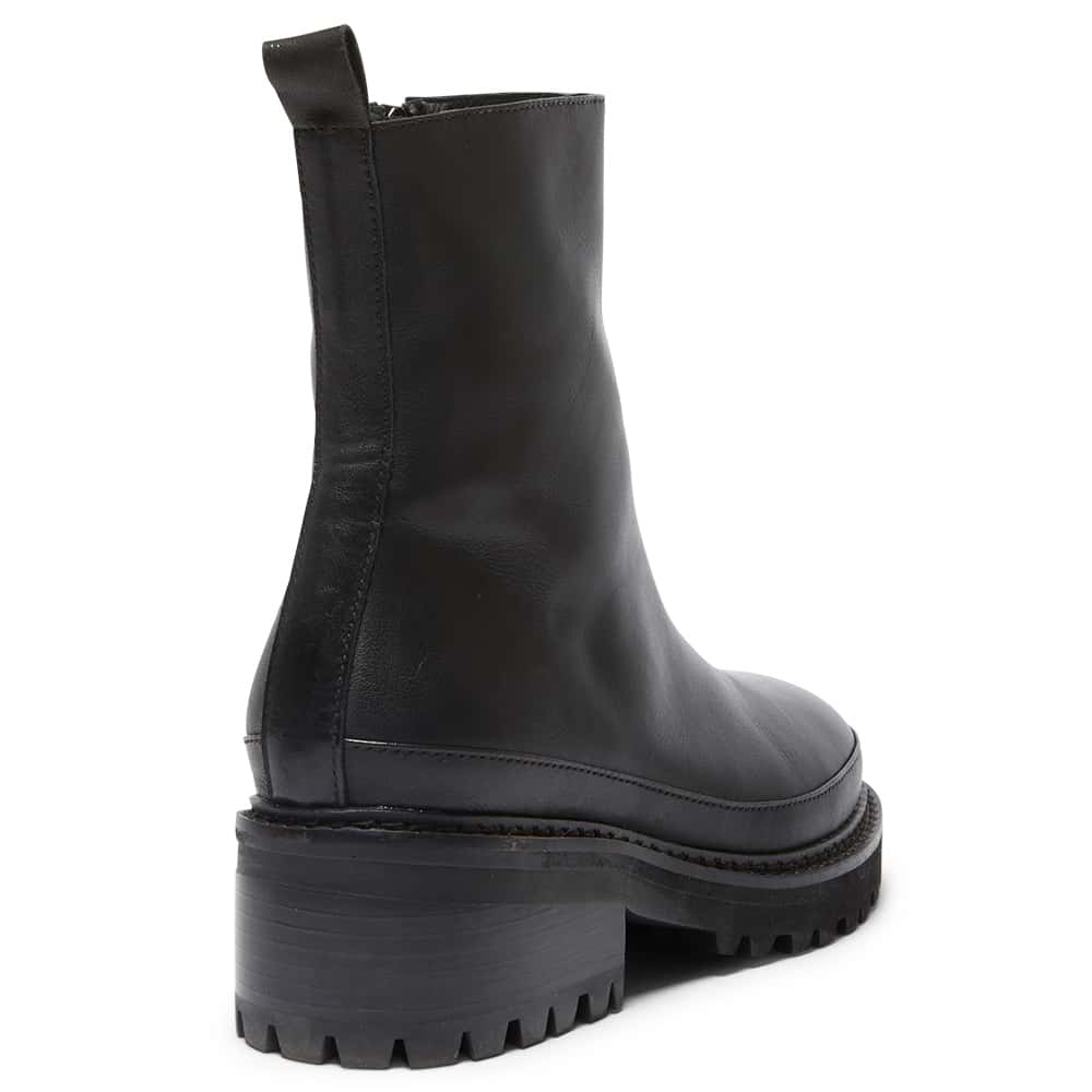 Tamara Boot in Black Leather