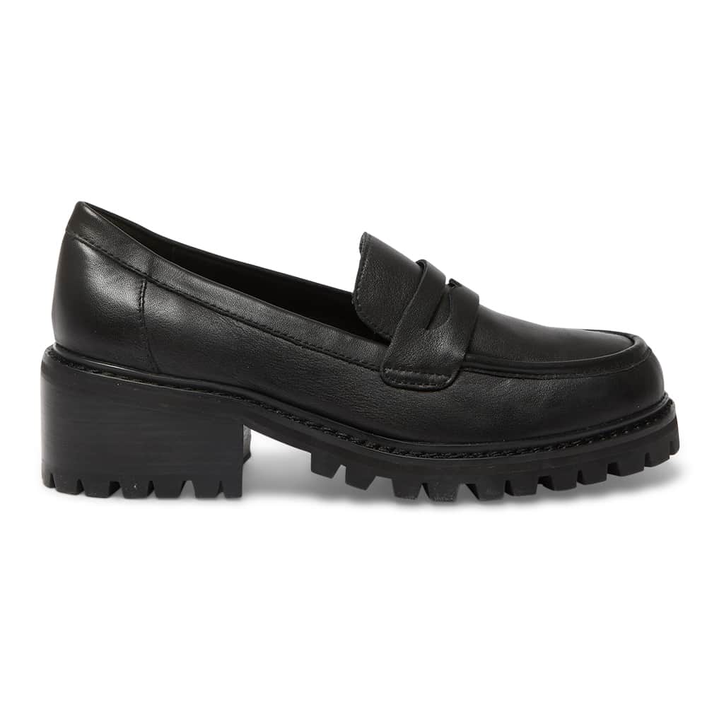 Toronto Loafer in Black Leather