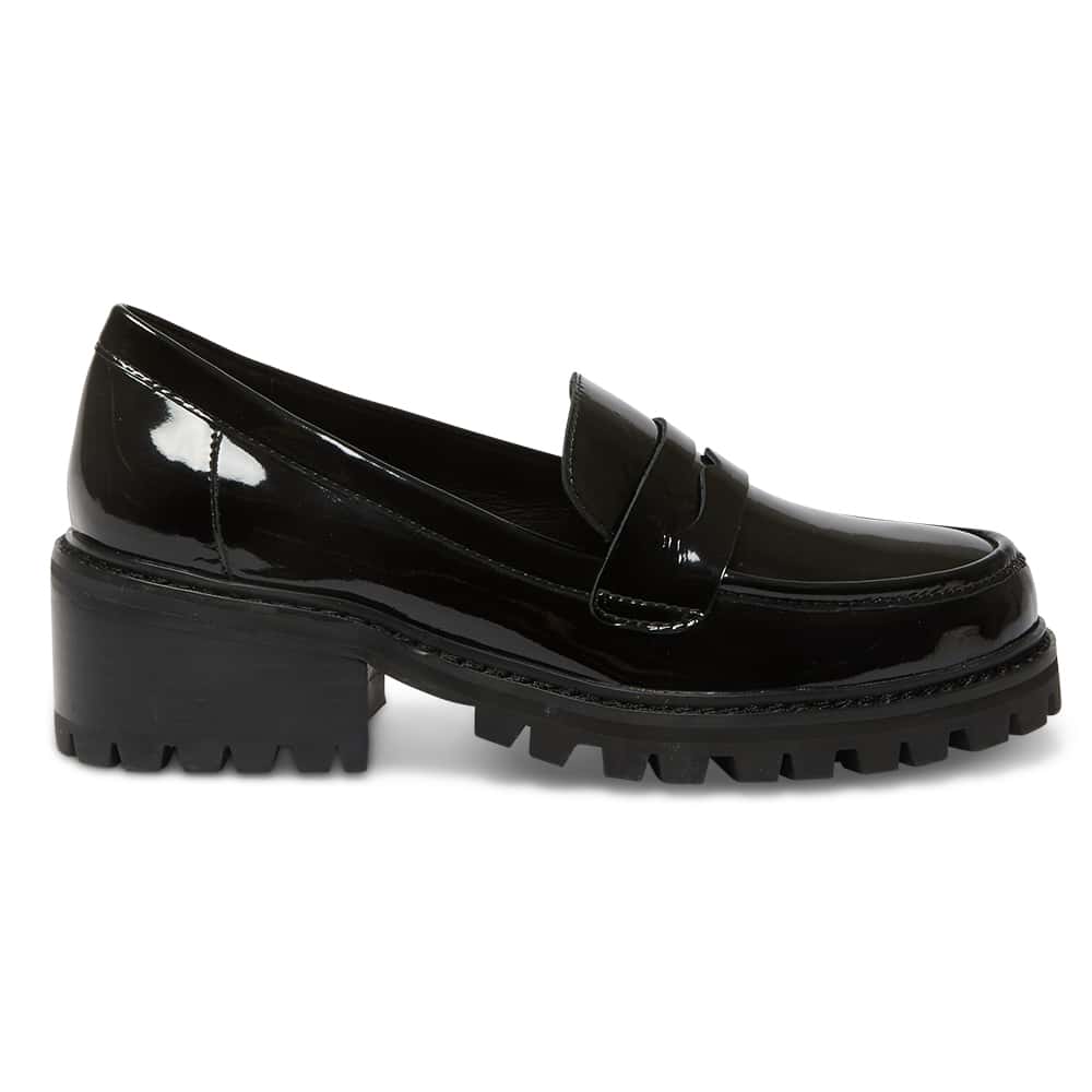 Toronto Loafer in Black Patent