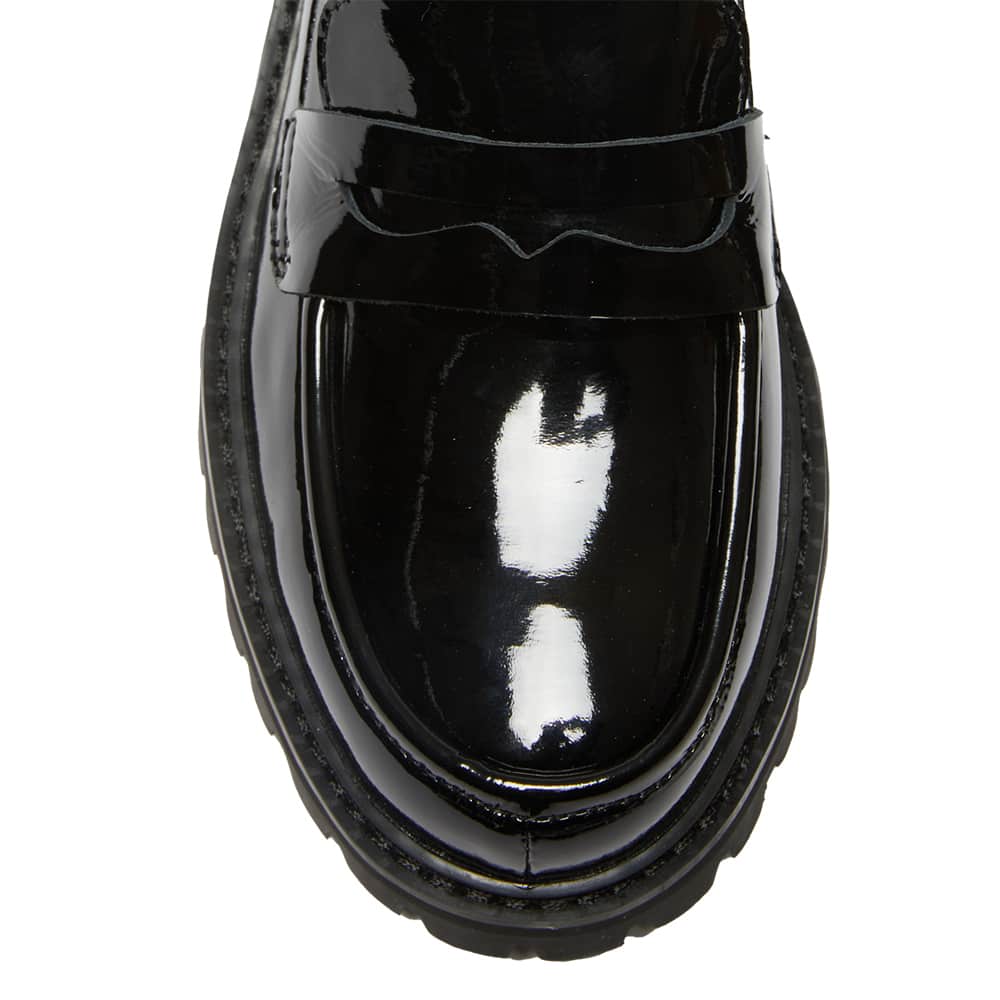 Toronto Loafer in Black Patent