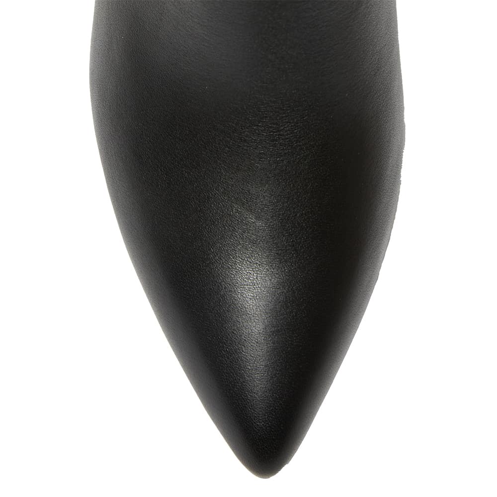 Ursula Boot in Black Leather