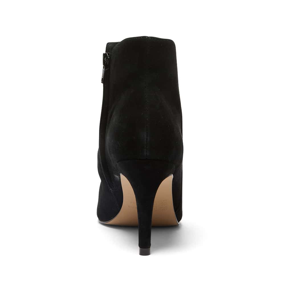 Ursula Boot in Black Suede