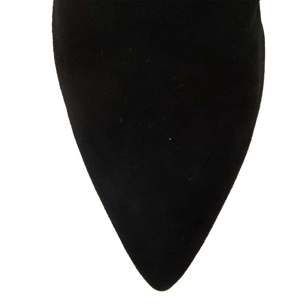 Ursula Boot in Black Suede