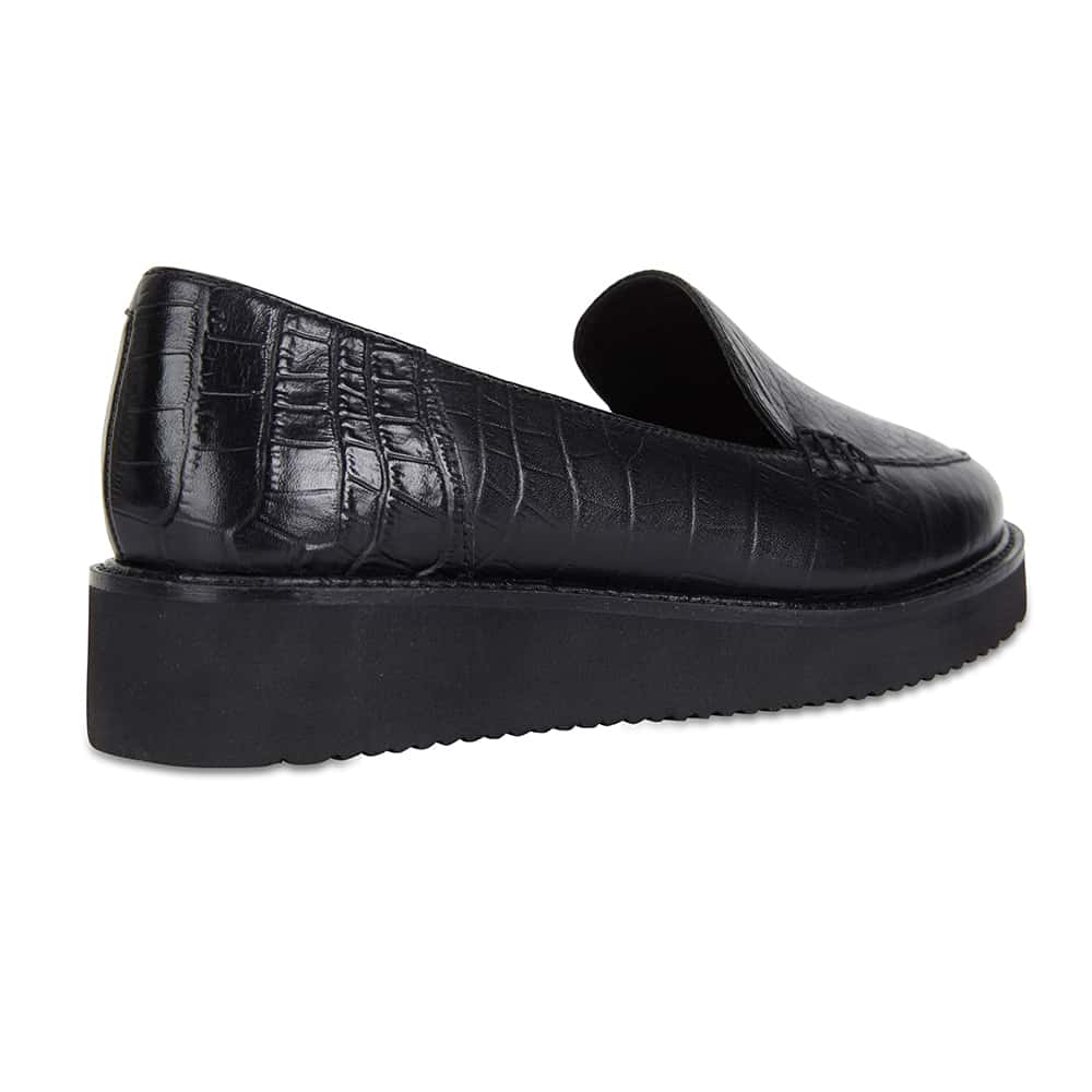 Vista Loafer in Black Leather