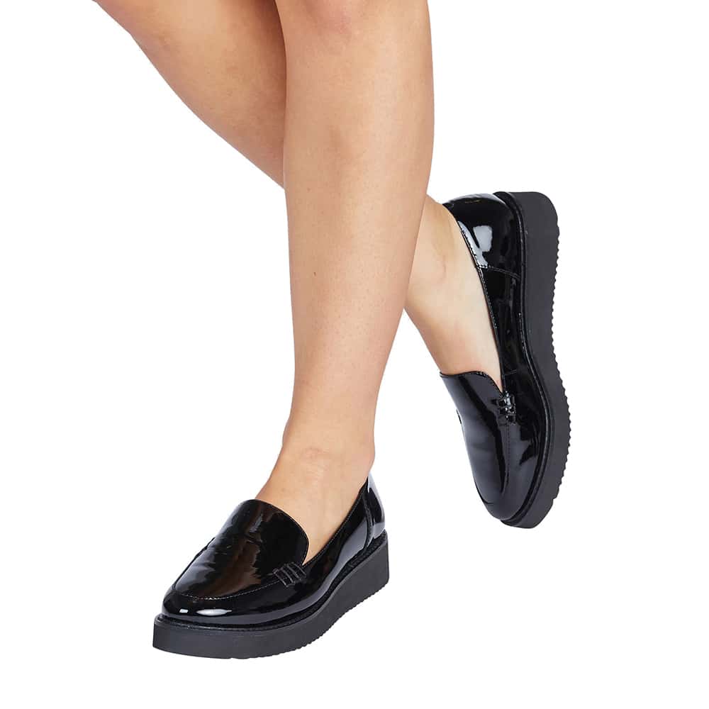Vista Loafer in Black Patent