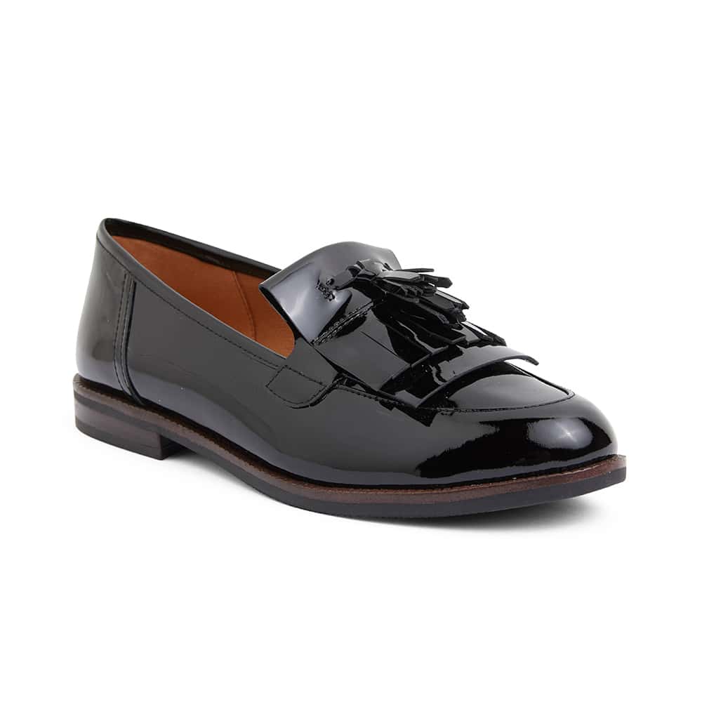 Wade Loafer in Black Patent
