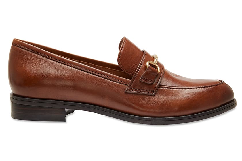Wallis Loafer in Cognac Leather