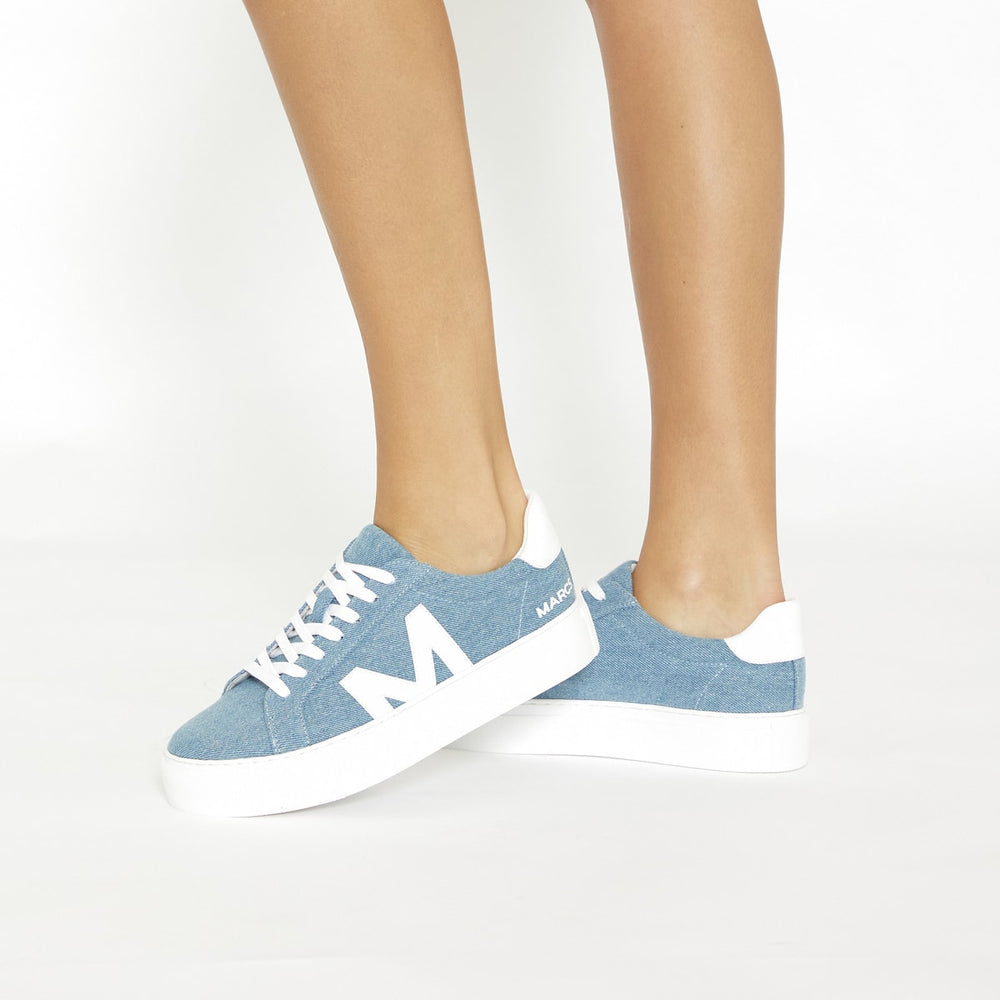 Trio Sneaker in Denim