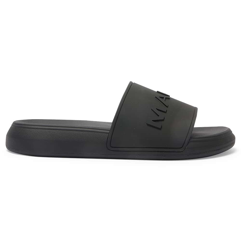 Tropic Slide in Black