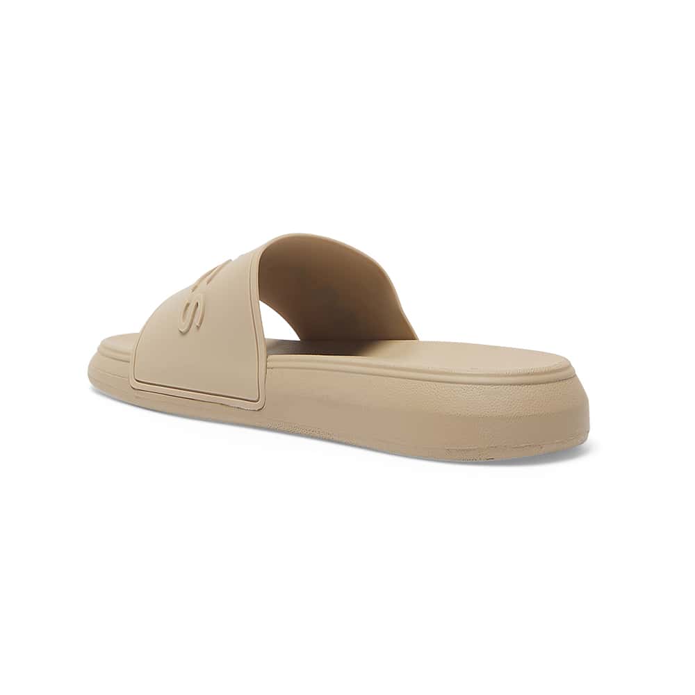 Tropic Slide in Taupe