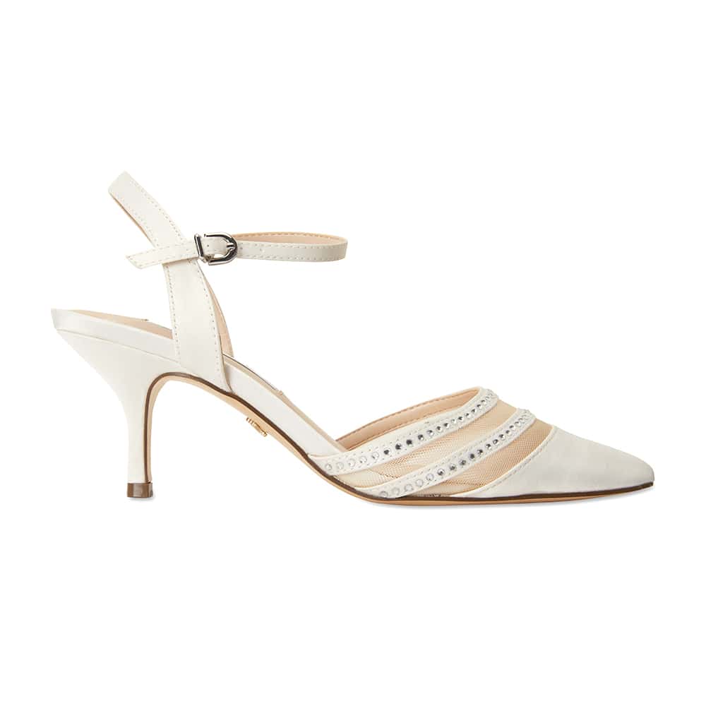 Belicia Heel in Ivory