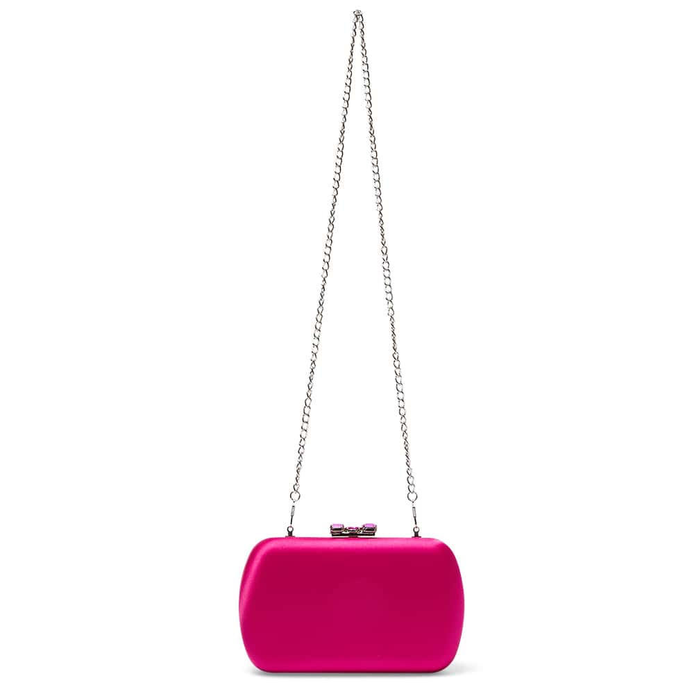 Betzy Handbag in Parfait Pink Satin Satin