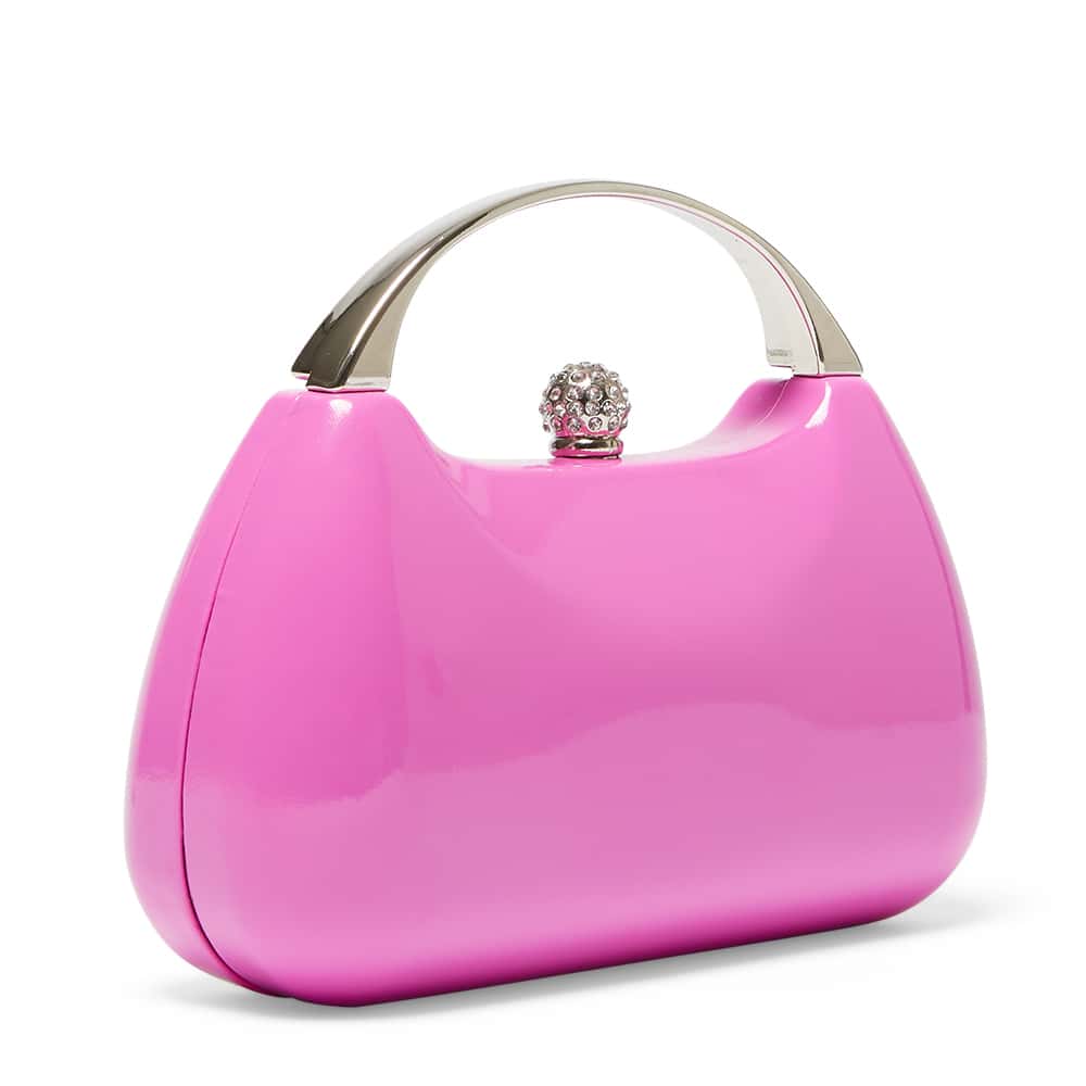 Brando Handbag in Ultra Pink Patent