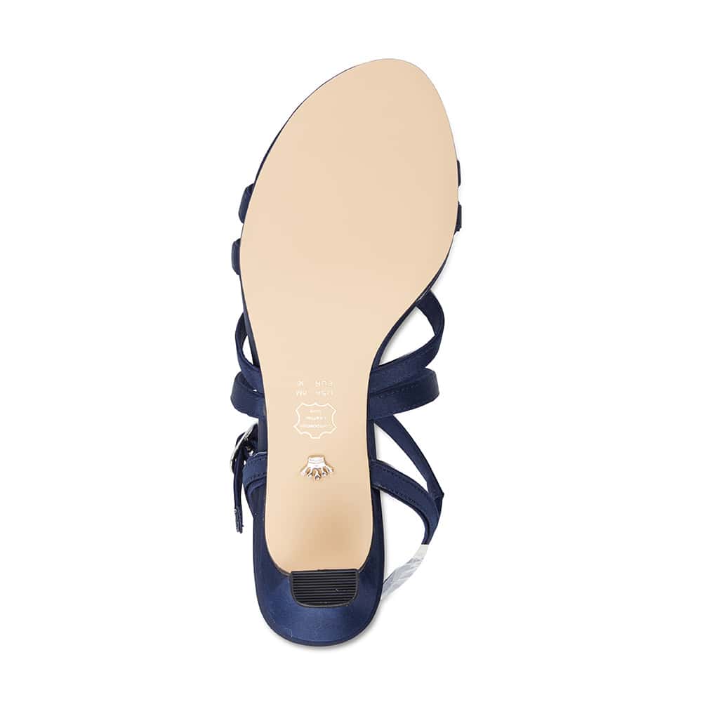 Nina genaya strappy evening sandals navy store