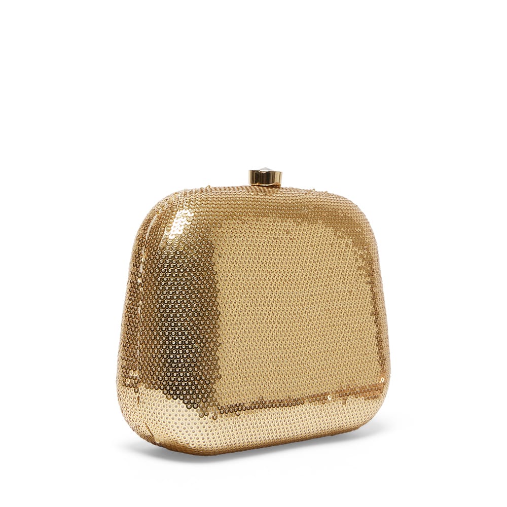 Getty Handbag in Gold Sequin