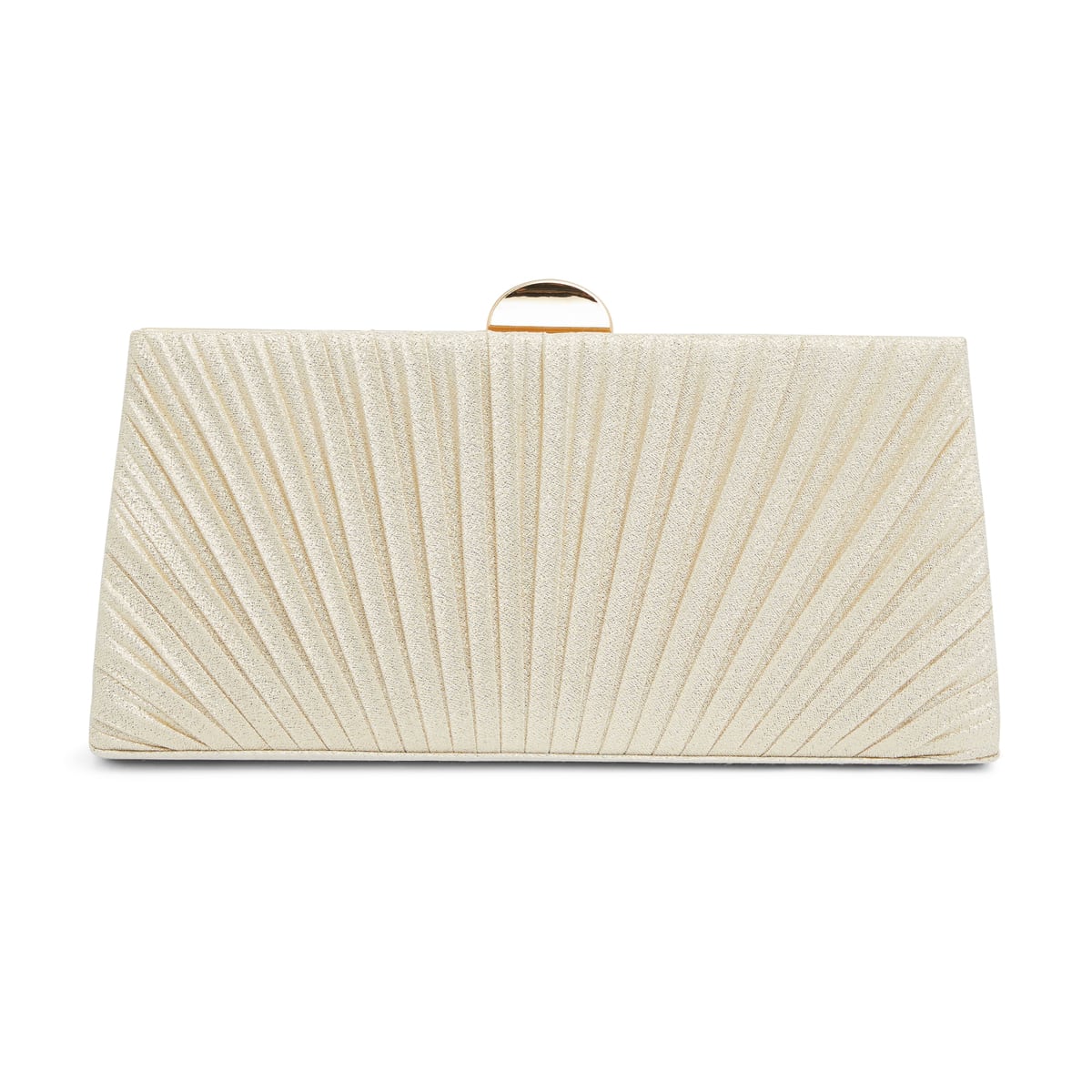 Haeley Handbag in Gold Fabric