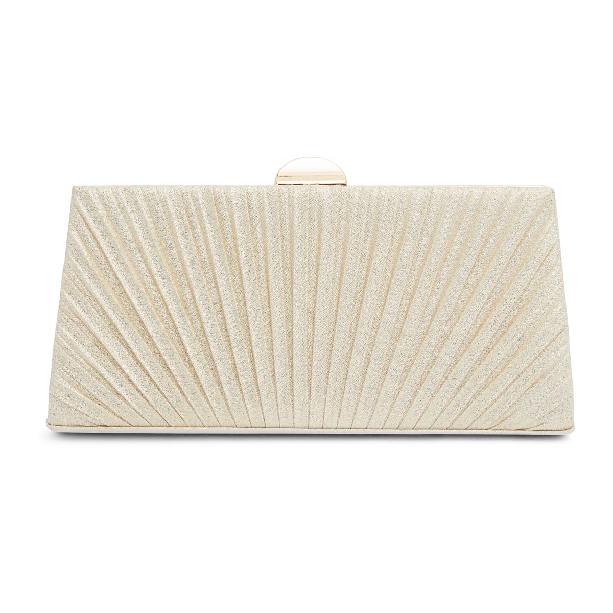 Haeley Handbag in Gold Fabric