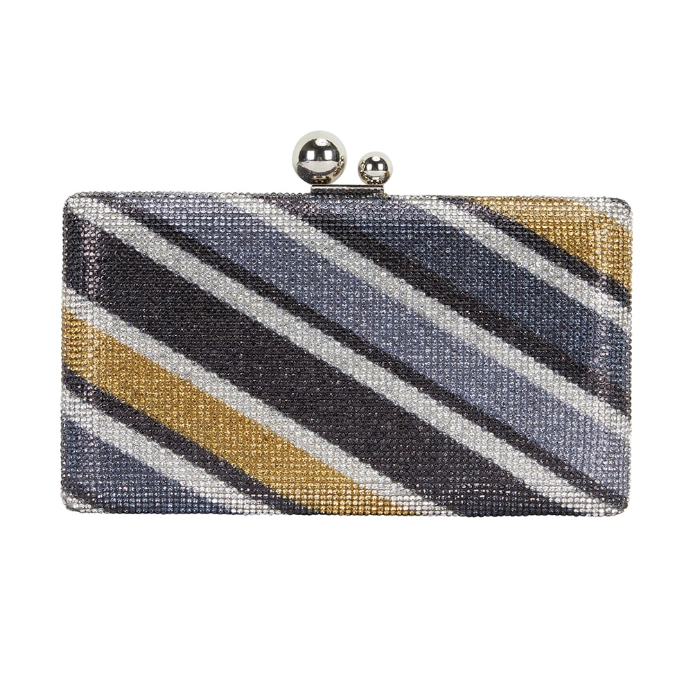 Jamboree Handbag in Black Multi Hard Case