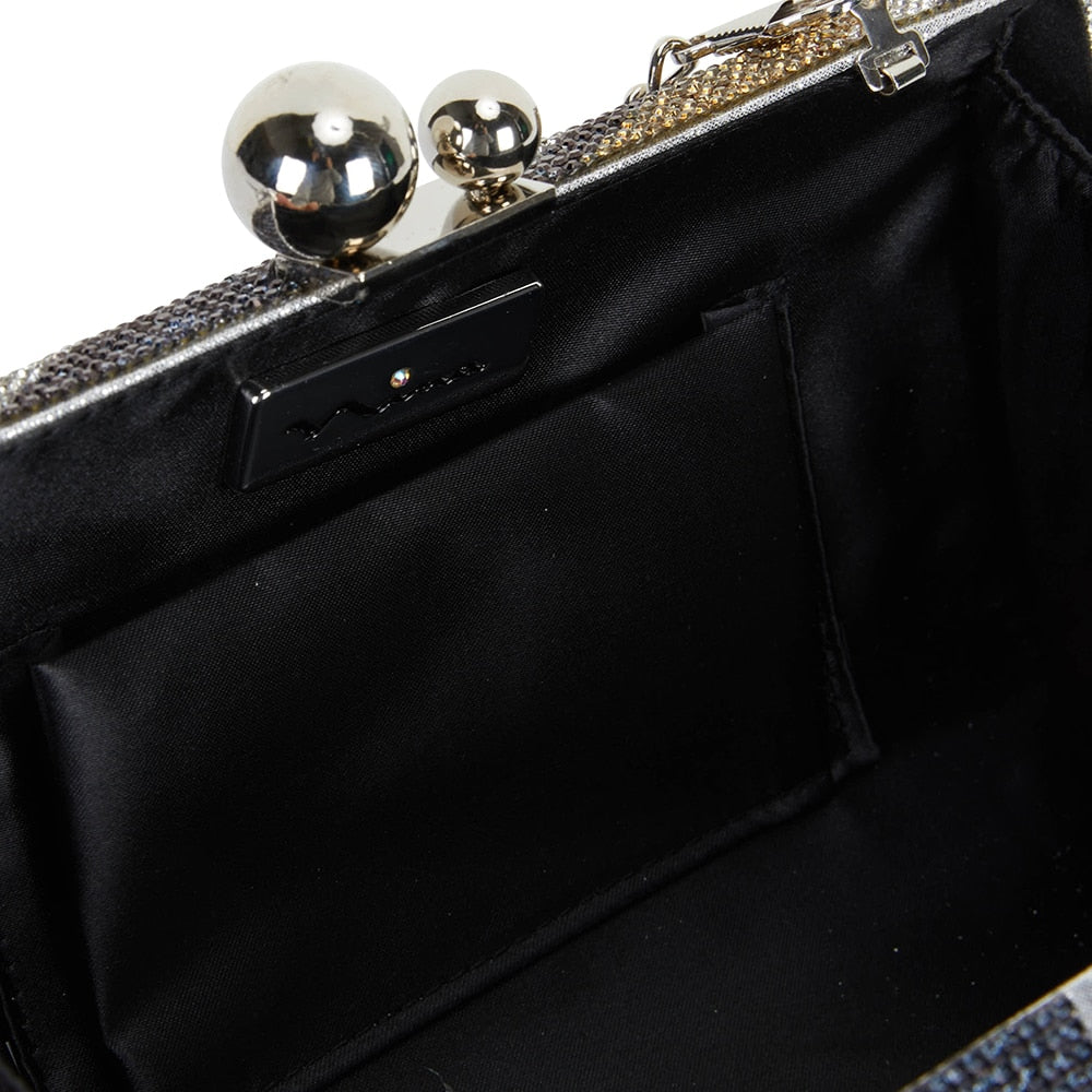 Jamboree Handbag in Black Multi Hard Case