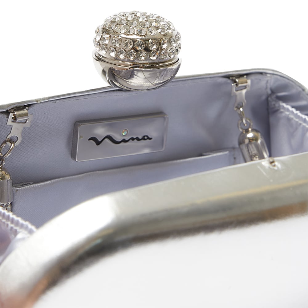 Myllie Handbag in Silver Metallic