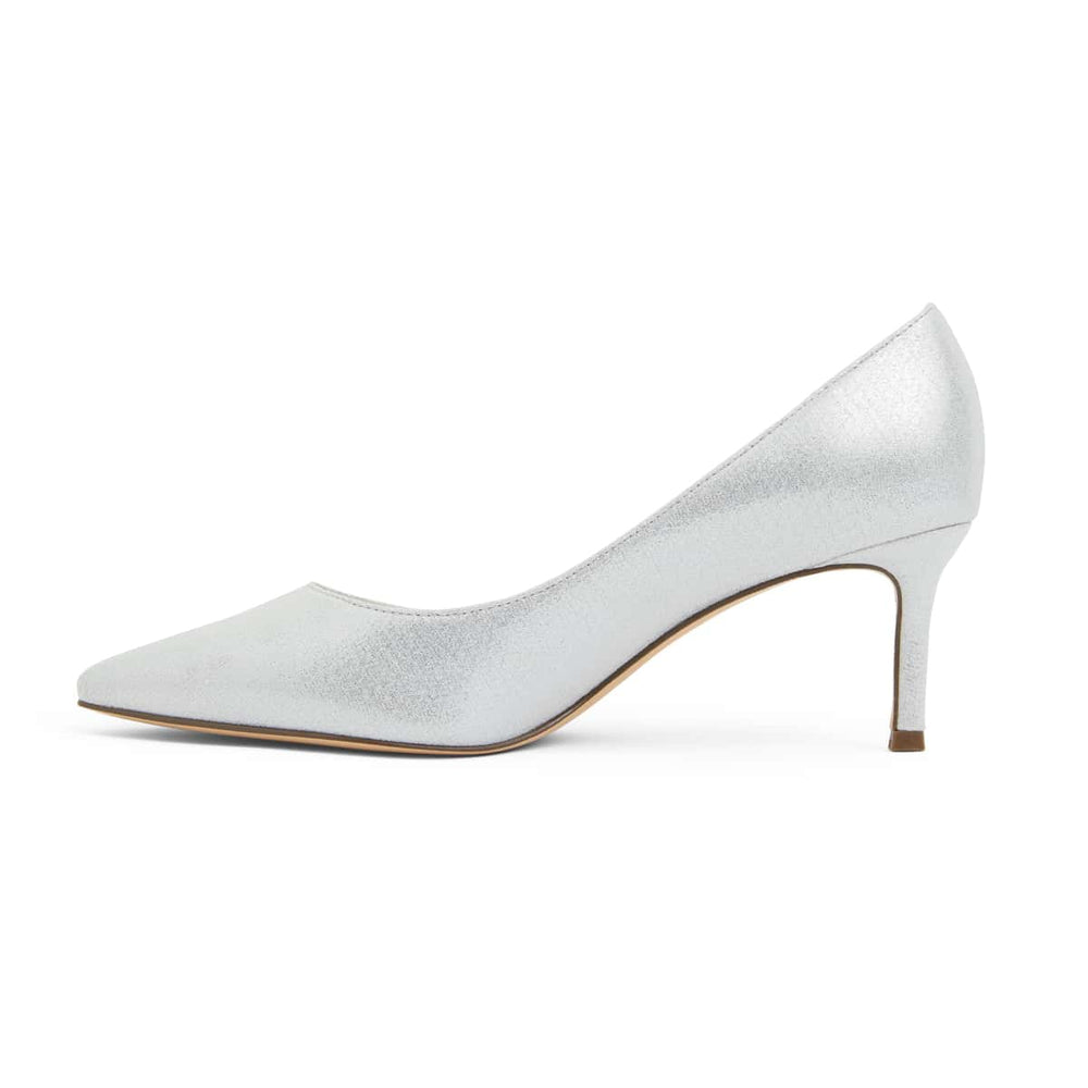 Nina60 Heel in Silver