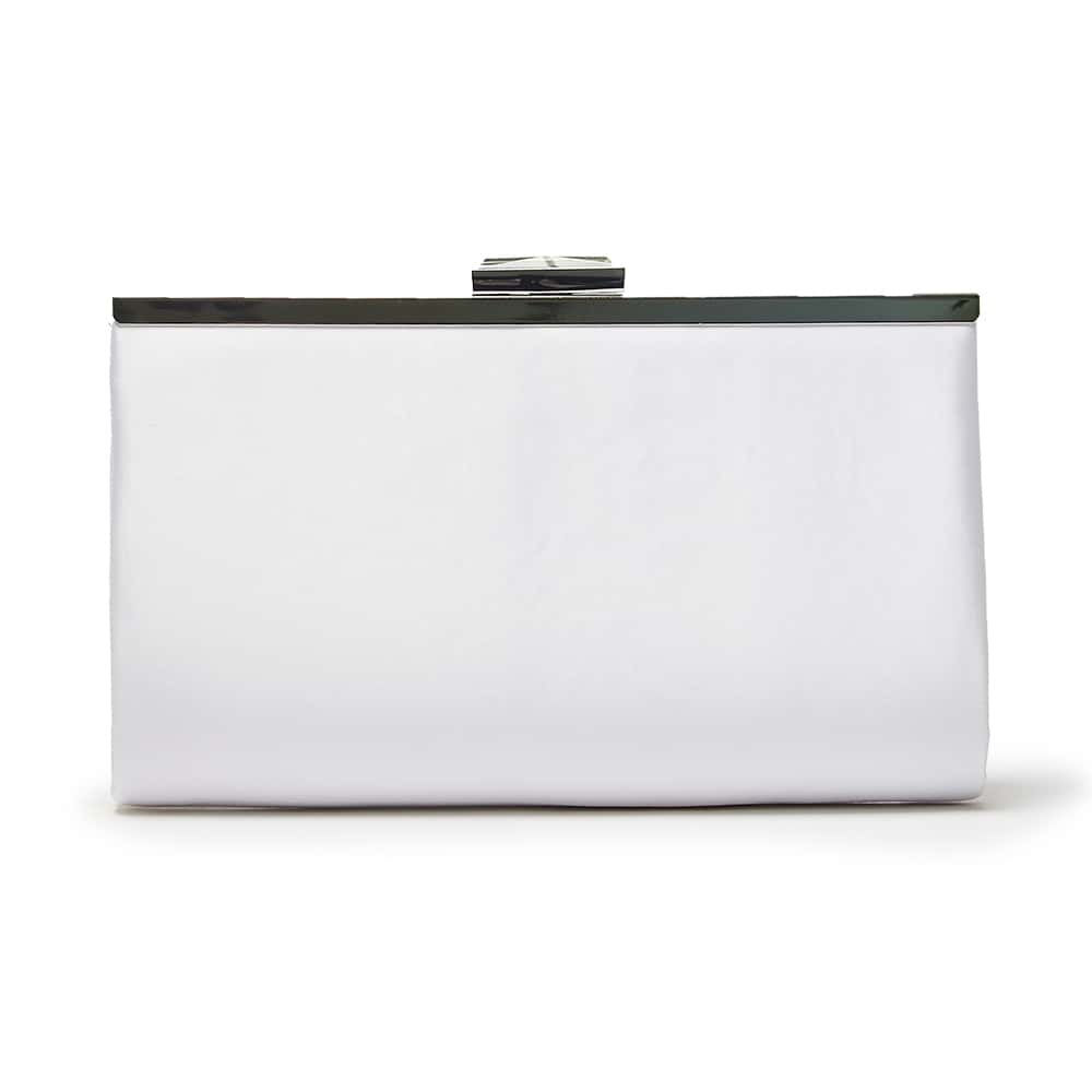 Ophelia Handbag in White Sparkle