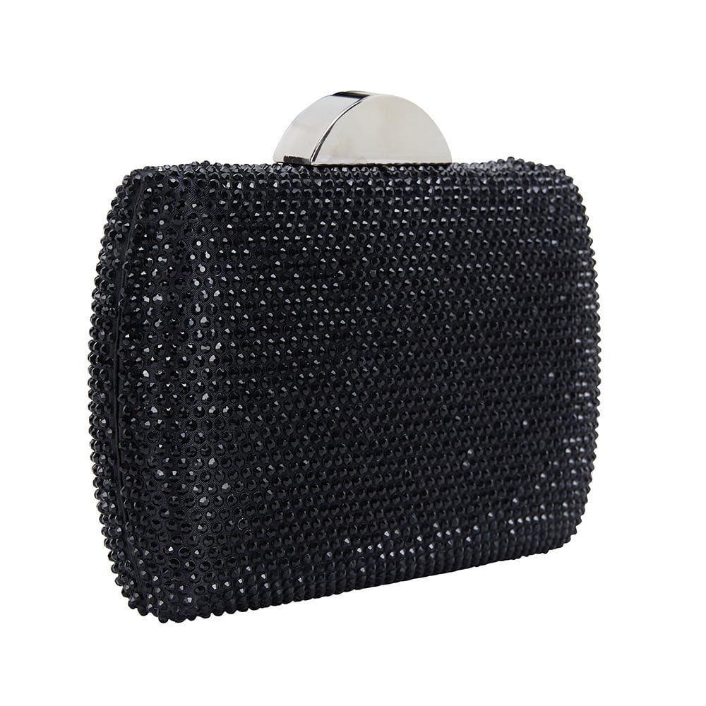 Pacey Handbag in Black Hard Case