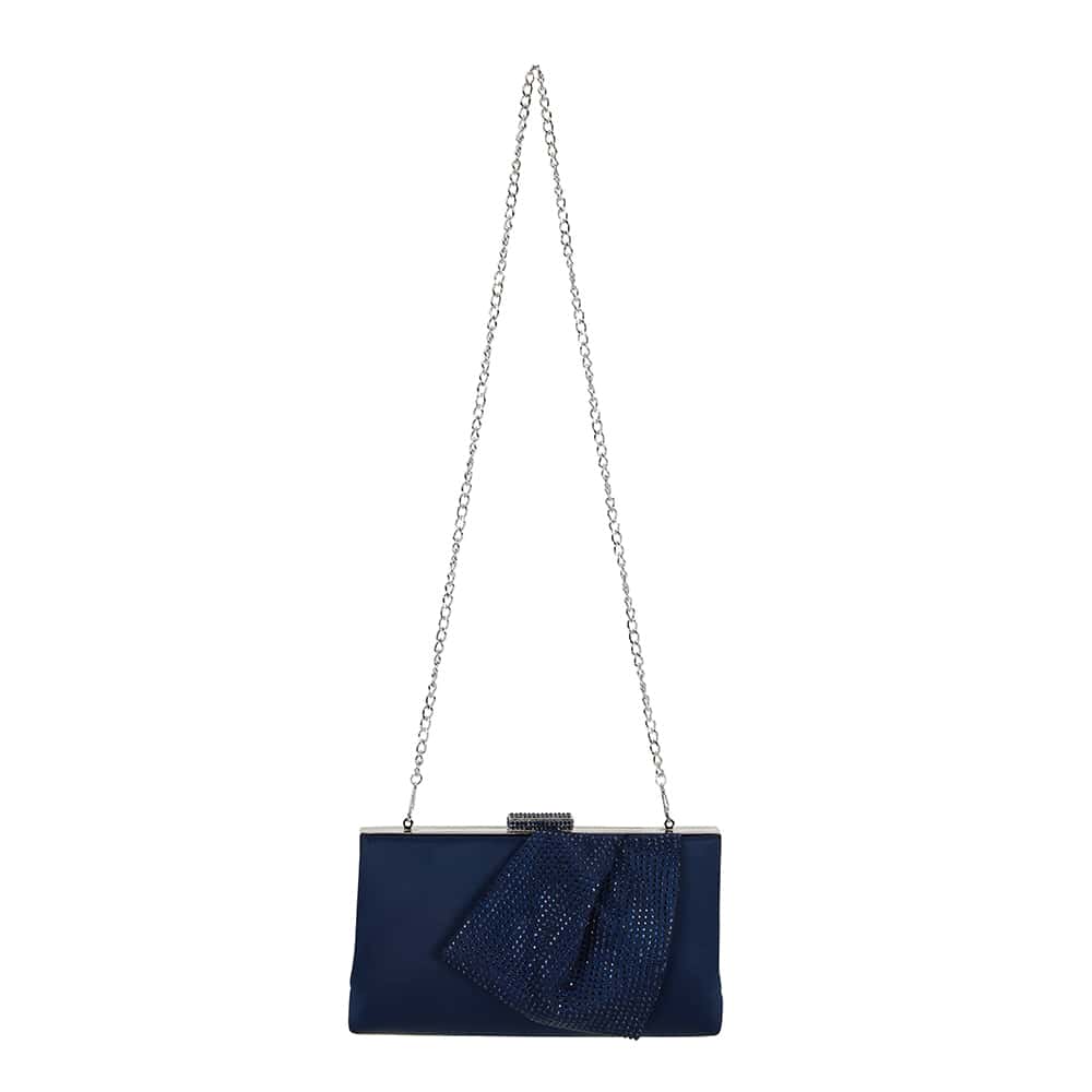 Skyla Handbag in Navy Fabric