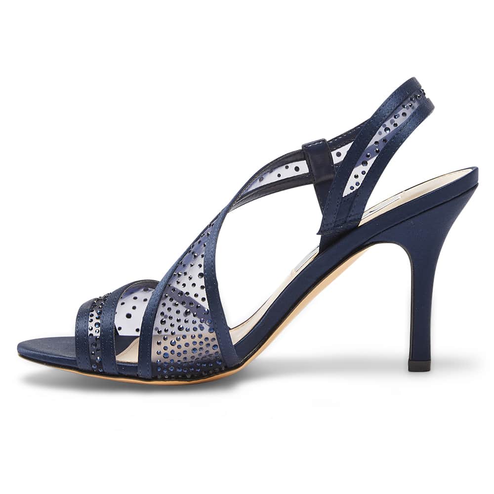 Valeda Heel in New Navy Reflective