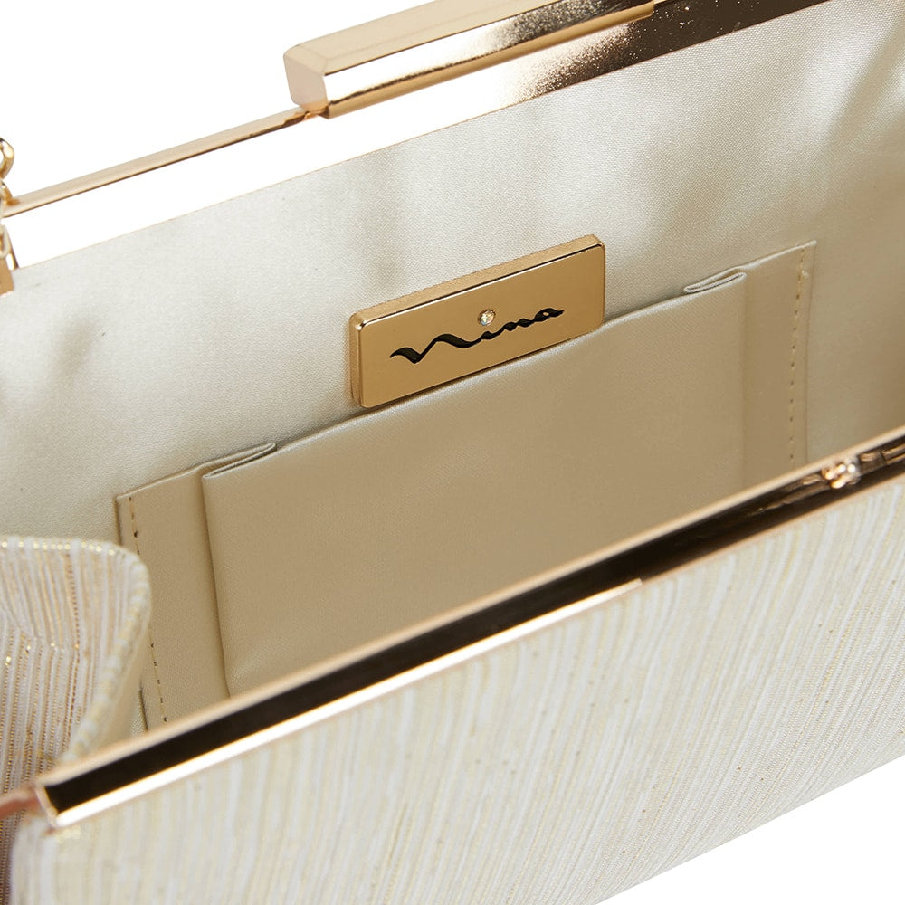 Winslet Handbag in Gold Hard Case