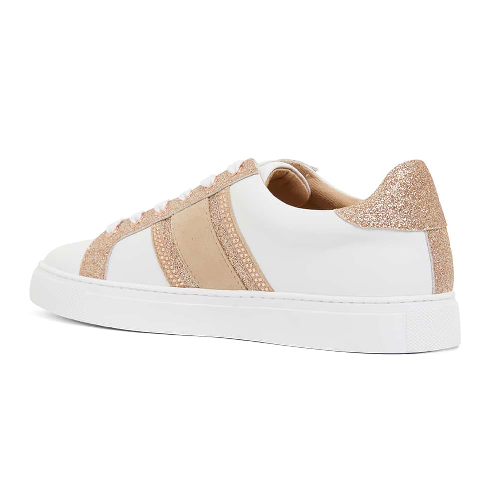 Daisy Sneaker in White Leather