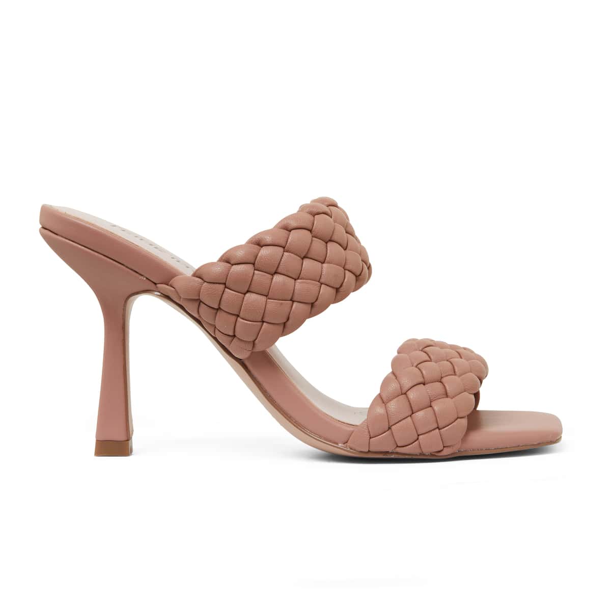 Jacinta Heel in Blush Leather