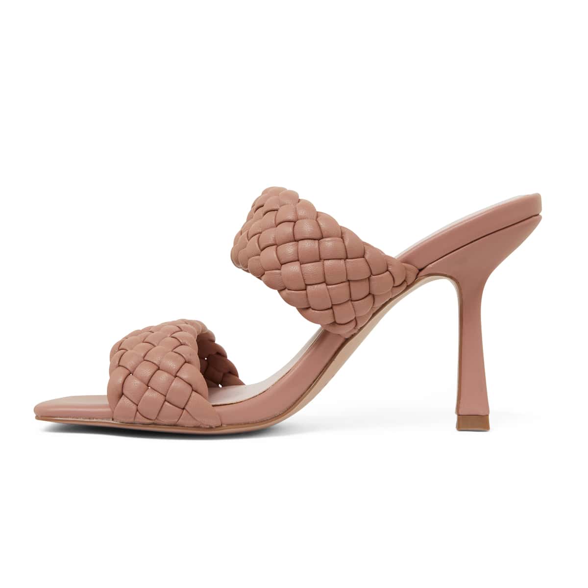 Jacinta Heel in Blush Leather