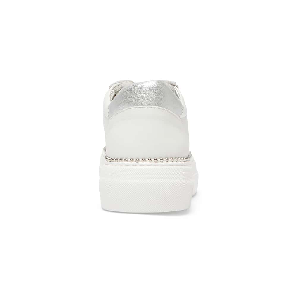 Persia Sneaker in White Leather