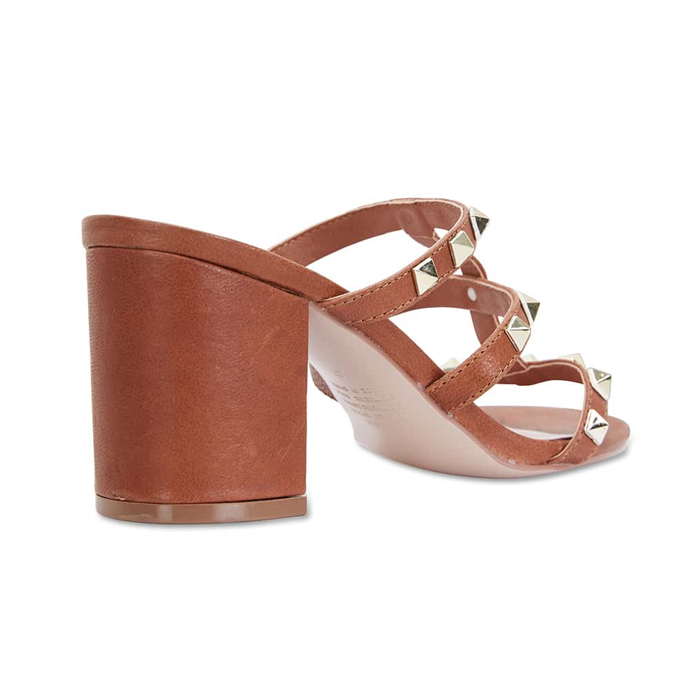 Portugal Heel in Tan Leather