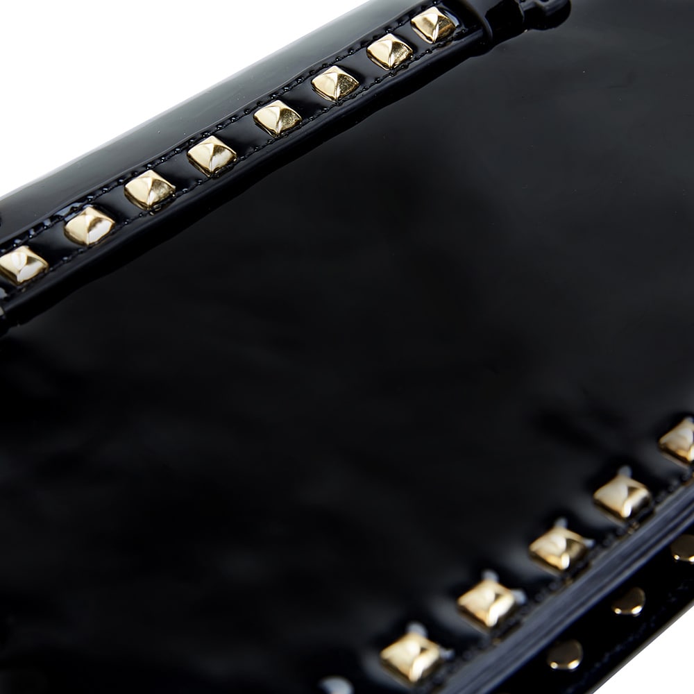 Sable Handbag in Black Patent