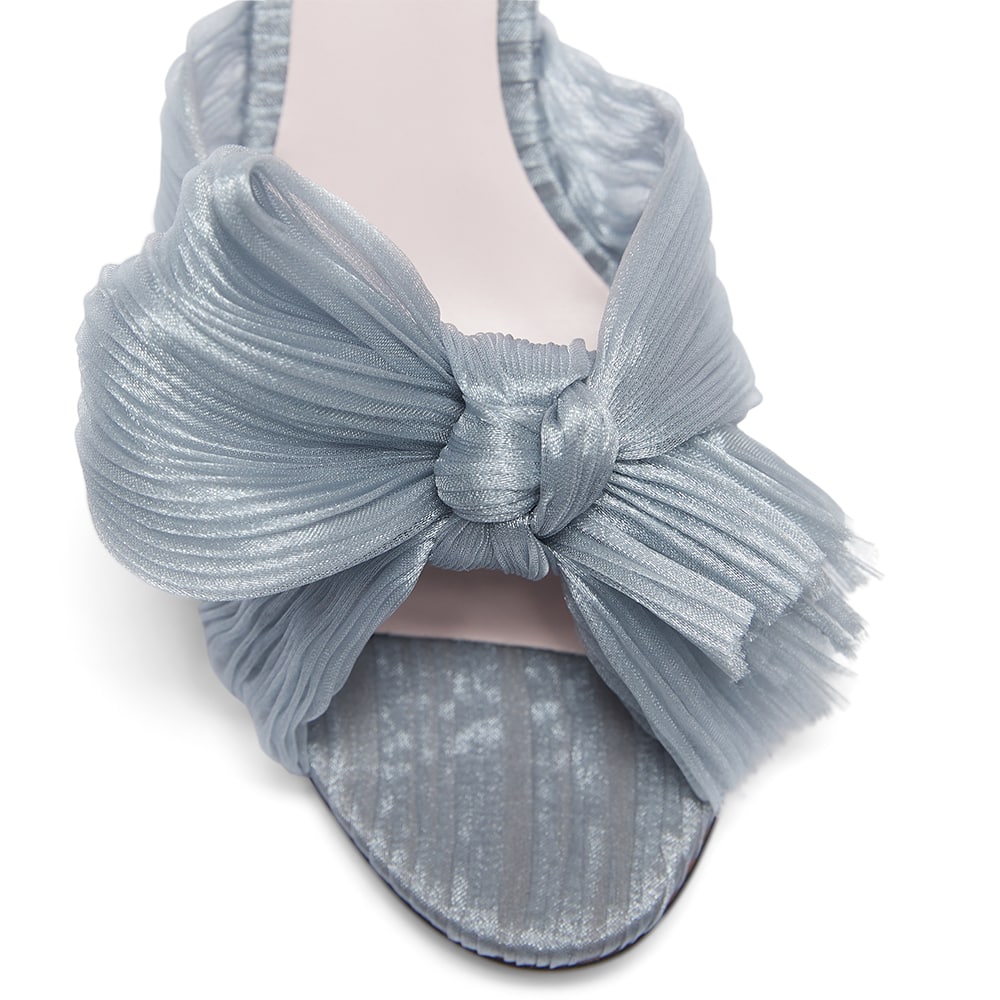 Secret Heel in Light Grey Fabric