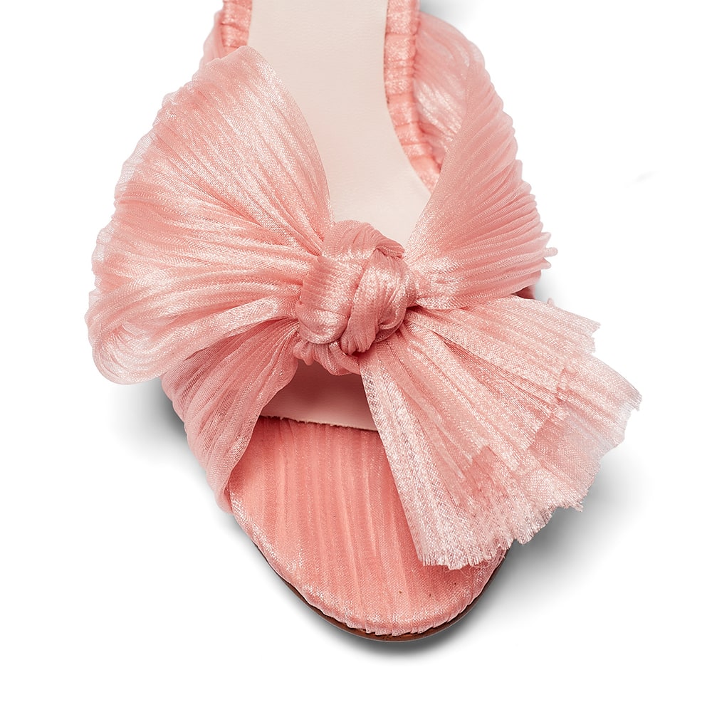 Secret Heel in Pale Pink Fabric