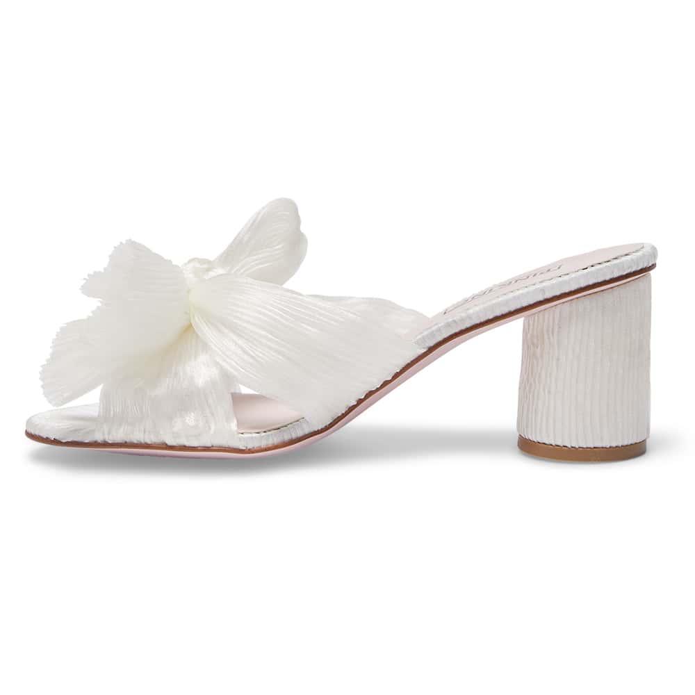 Celeste mid heel knot slide sales