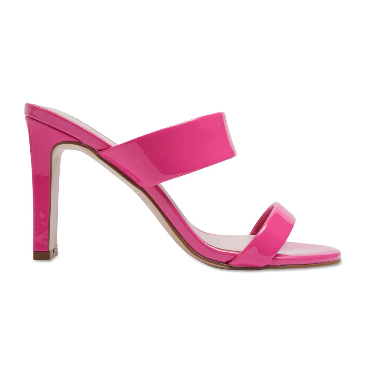 Tempo Heel in Hot Pink Patent