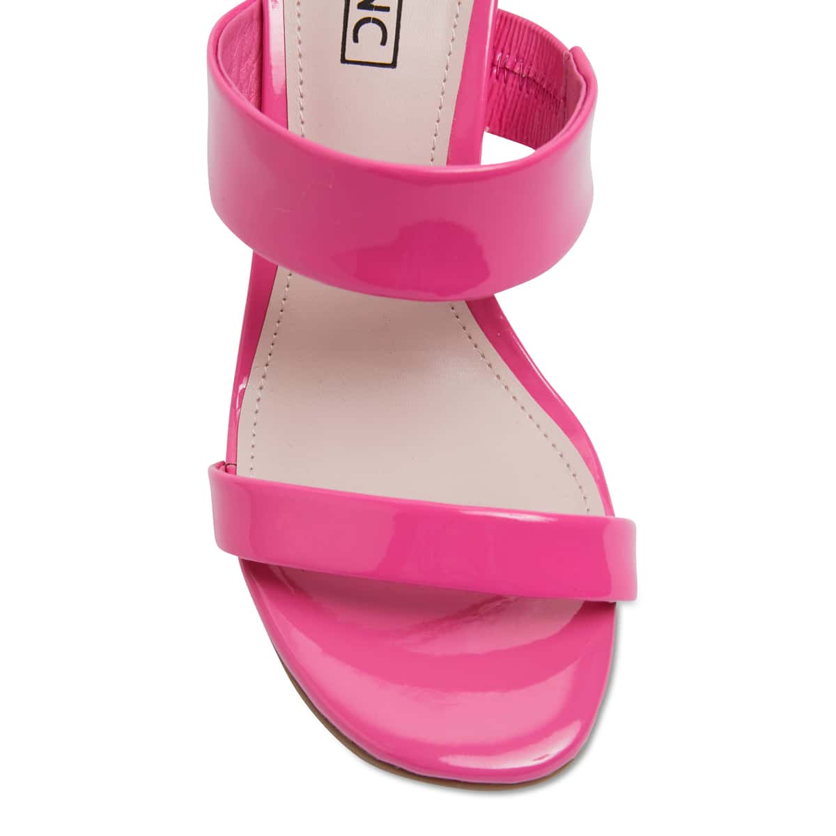 Tempo Heel in Hot Pink Patent