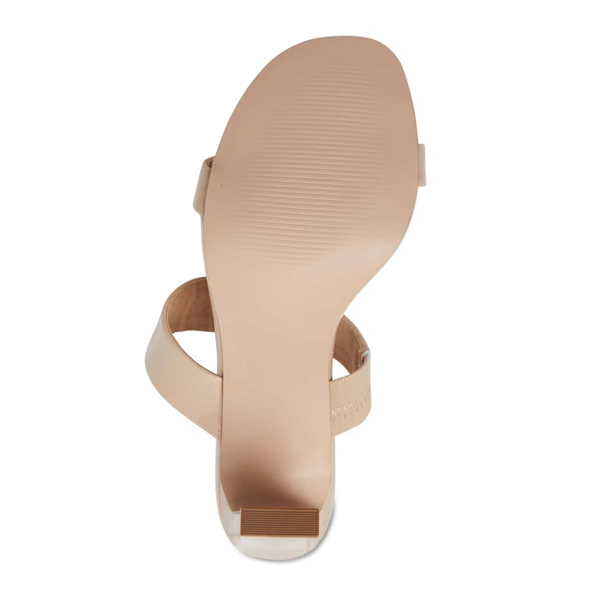 Tempo Heel in Nude Patent