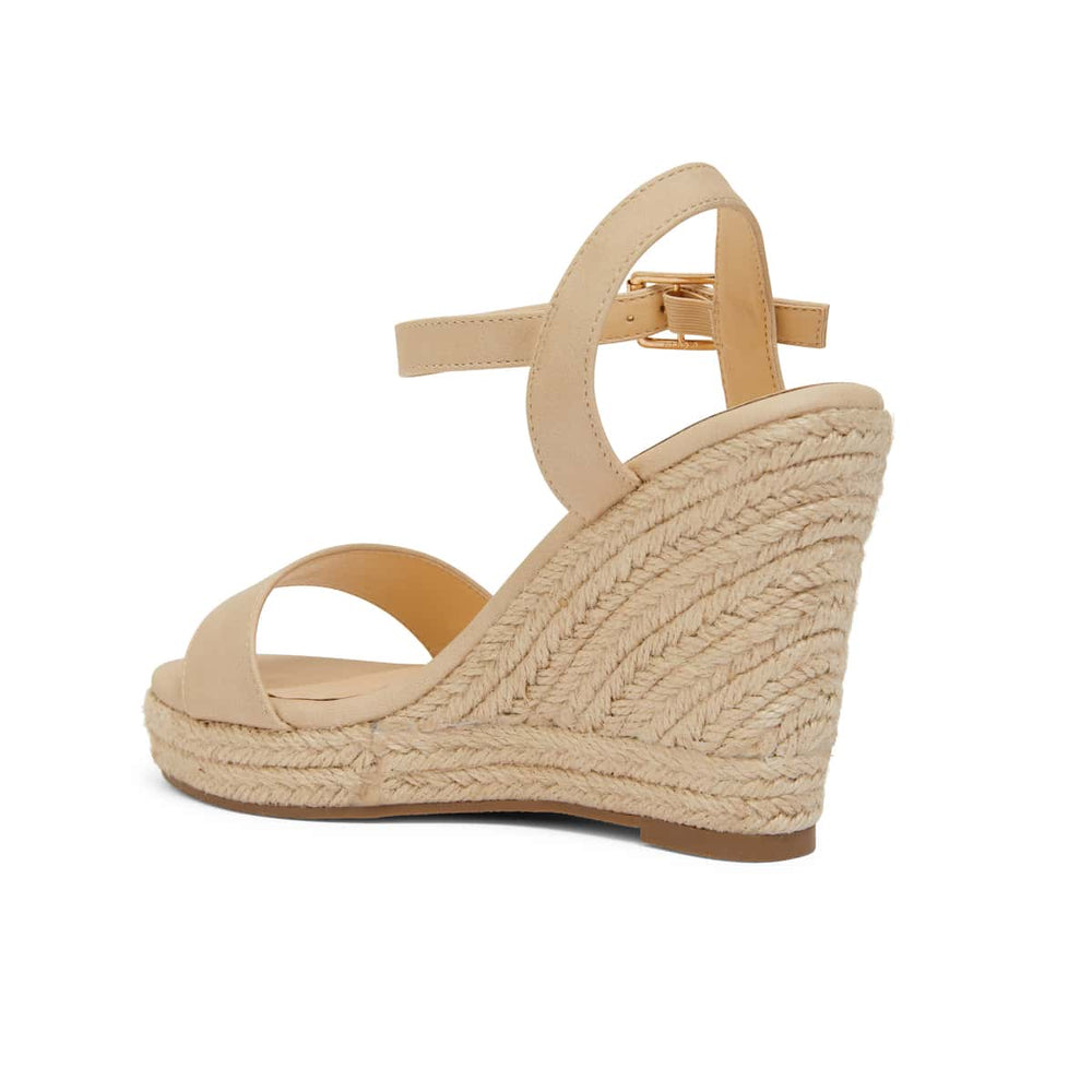 Amato Espadrille in Nude Smooth