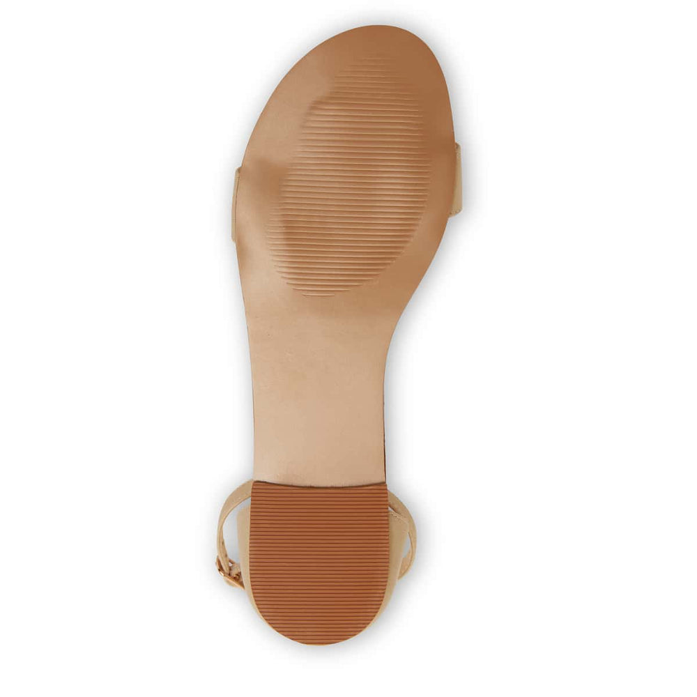 Babco Sandal in Nude Smooth