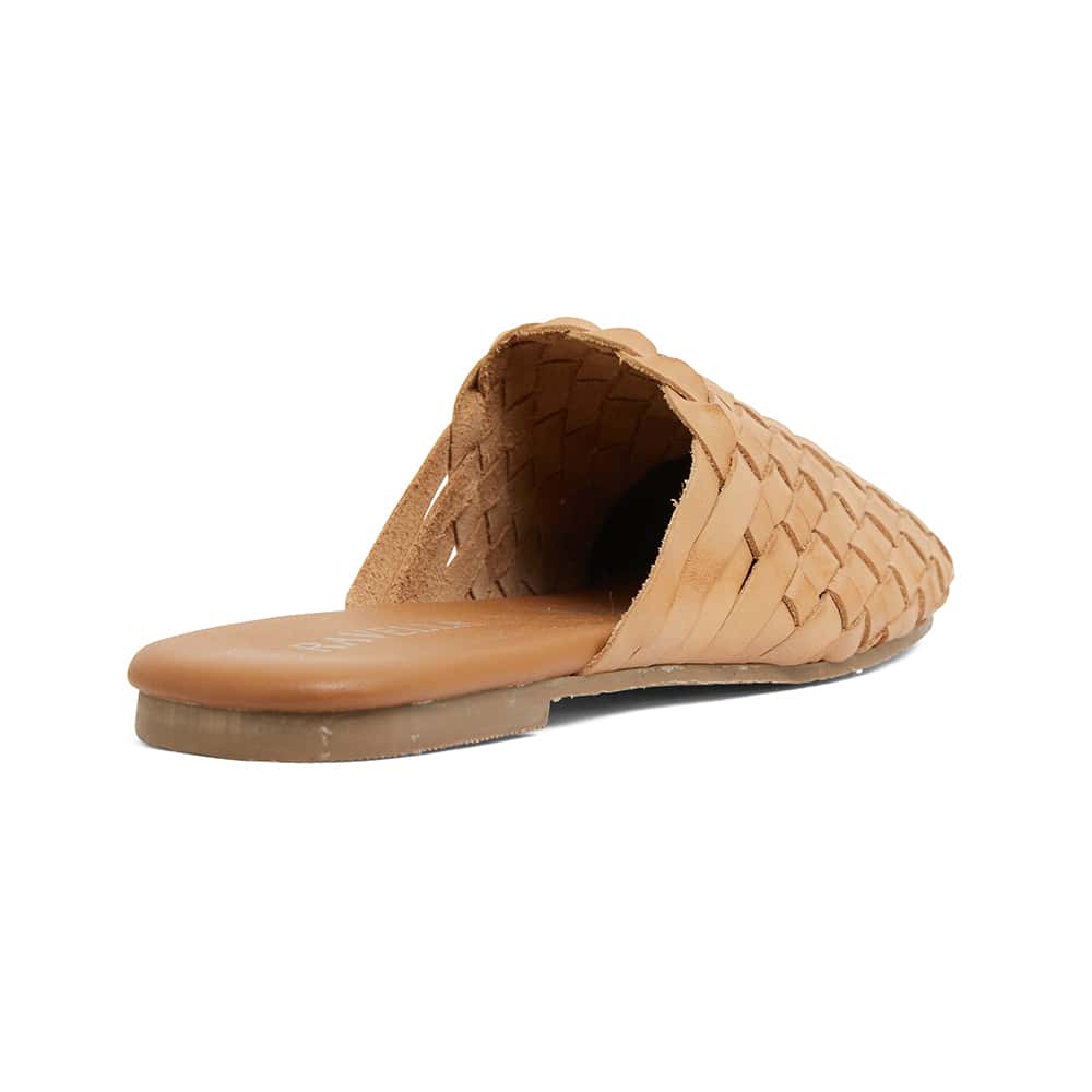 Barlow Slide in Natural Leather