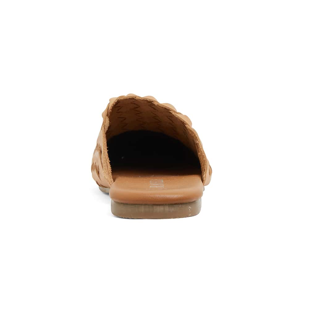 Barlow Slide in Natural Leather