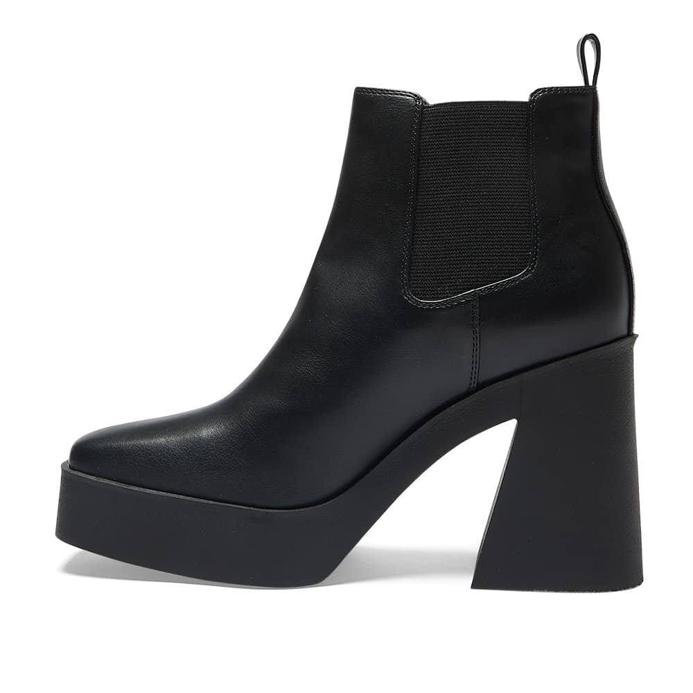 Blair Boot in Black Smooth