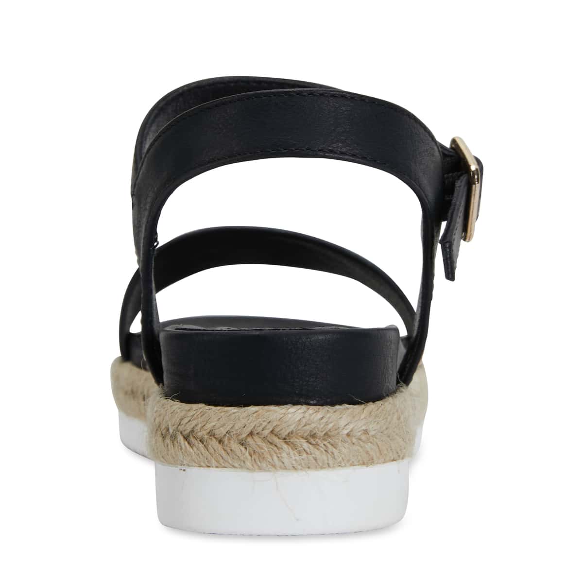 Dynamo Espadrille in Black Smooth Smooth
