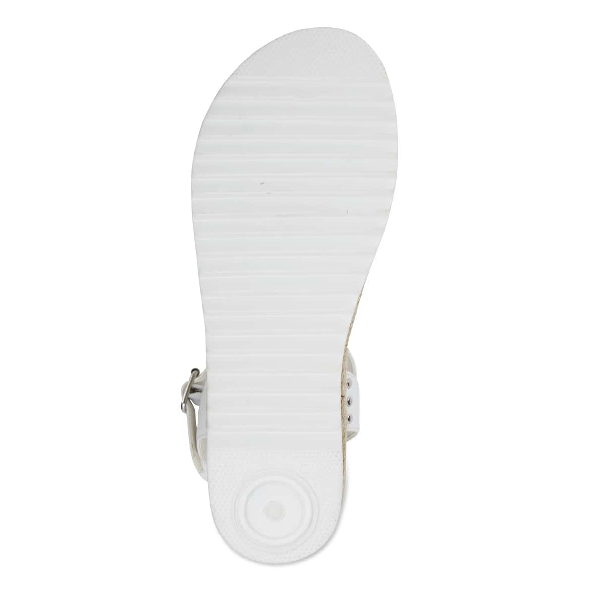 Dynamo Espadrille in White Smooth