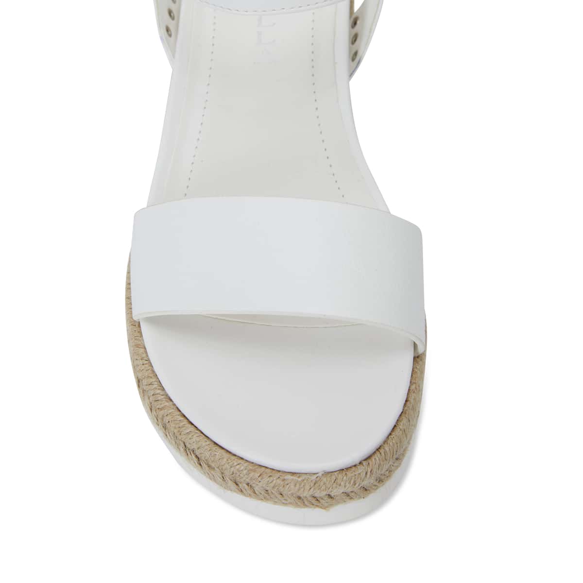 Dynamo Espadrille in White Smooth